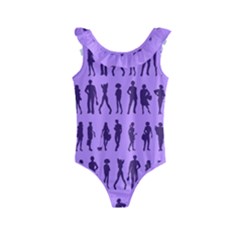 Normal People And Business People - Citizens Kids  Frill Swimsuit by DinzDas