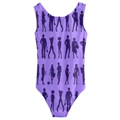 Normal People And Business People - Citizens Kids  Cut-out Back One Piece Swimsuit by DinzDas