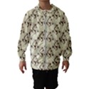 Abstract Flowers And Circle Kids  Hooded Windbreaker View1