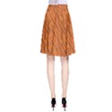 Animal Skin - Lion And Orange Skinnes Animals - Savannah And Africa A-Line Skirt View2