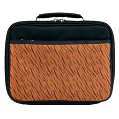 Animal Skin - Lion And Orange Skinnes Animals - Savannah And Africa Lunch Bag by DinzDas