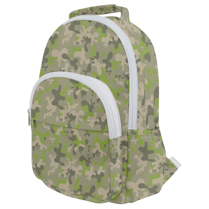 Camouflage Urban Style And Jungle Elite Fashion Rounded Multi Pocket Backpack