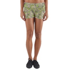 Camouflage Urban Style And Jungle Elite Fashion Yoga Shorts by DinzDas