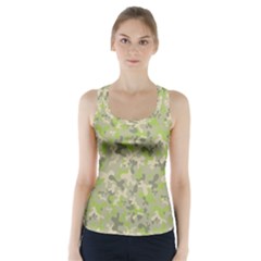 Camouflage Urban Style And Jungle Elite Fashion Racer Back Sports Top by DinzDas