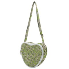 Camouflage Urban Style And Jungle Elite Fashion Heart Shoulder Bag by DinzDas