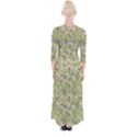 Camouflage Urban Style And Jungle Elite Fashion Quarter Sleeve Wrap Maxi Dress View2