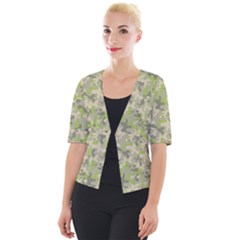 Camouflage Urban Style And Jungle Elite Fashion Cropped Button Cardigan by DinzDas