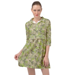 Camouflage Urban Style And Jungle Elite Fashion Mini Skater Shirt Dress by DinzDas