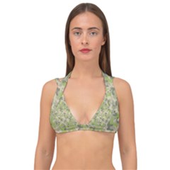 Camouflage Urban Style And Jungle Elite Fashion Double Strap Halter Bikini Top by DinzDas