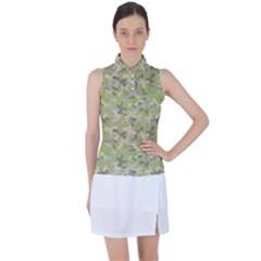 Camouflage Urban Style And Jungle Elite Fashion Women s Sleeveless Polo Tee by DinzDas