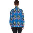 Monster And Cute Monsters Fight With Snake And Cyclops Women s High Neck Windbreaker View2