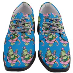 Monster And Cute Monsters Fight With Snake And Cyclops Women Heeled Oxford Shoes by DinzDas