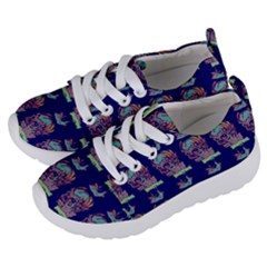 Jaw Dropping Horror Hippie Skull Kids  Lightweight Sports Shoes by DinzDas