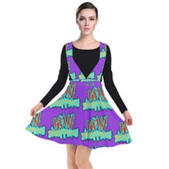 Jaw Dropping Comic Big Bang Poof Plunge Pinafore Dress by DinzDas