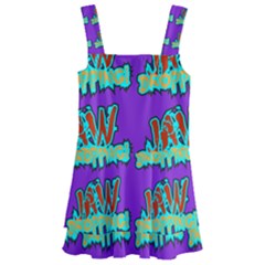 Jaw Dropping Comic Big Bang Poof Kids  Layered Skirt Swimsuit by DinzDas