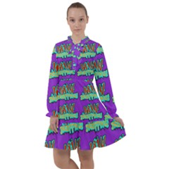 Jaw Dropping Comic Big Bang Poof All Frills Chiffon Dress by DinzDas