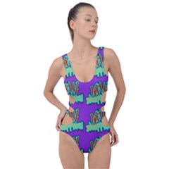 Jaw Dropping Comic Big Bang Poof Side Cut Out Swimsuit by DinzDas