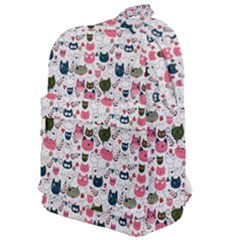 Adorable Seamless Cat Head Pattern01 Classic Backpack