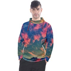  Brushstroke Skies Men s Pullover Hoodie by okhismakingart