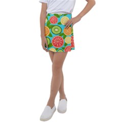 Fruit Love Kids  Tennis Skirt by designsbymallika