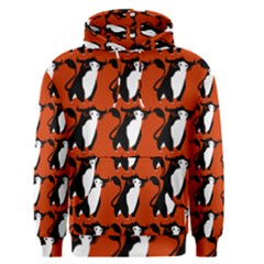  Bull In Comic Style Pattern - Mad Farming Animals Men s Core Hoodie by DinzDas