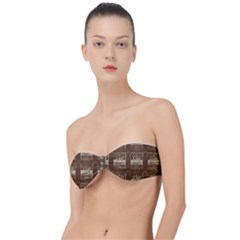 A Cookie A Day Keeps Sadness Away Classic Bandeau Bikini Top  by DinzDas