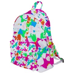Bright Multicolored Abstract Print The Plain Backpack by dflcprintsclothing