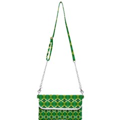 St Patricks Pattern Mini Crossbody Handbag by designsbymallika