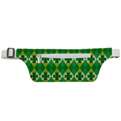 St Patricks Pattern Active Waist Bag by designsbymallika