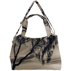 Coast Sunset Scene, Montevideo, Uruguay Double Compartment Shoulder Bag by dflcprintsclothing