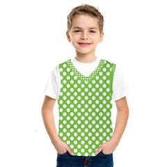 Pastel Green Lemon, White Polka Dots Pattern, Classic, Retro Style Kids  Sportswear by Casemiro