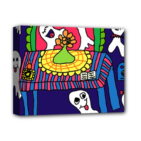 Circus Ghosts Digital Deluxe Canvas 14  X 11  (stretched)