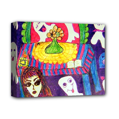 Circus Ghosts Deluxe Canvas 14  X 11  (stretched)