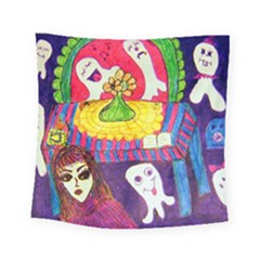 Circus Ghosts Square Tapestry (small)