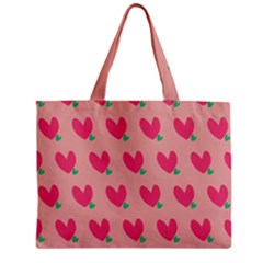 Hearts Zipper Mini Tote Bag by tousmignonne25