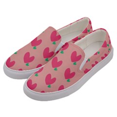 Hearts Men s Canvas Slip Ons by tousmignonne25