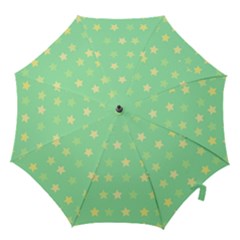 Stars Green Hook Handle Umbrellas (medium) by tousmignonne25