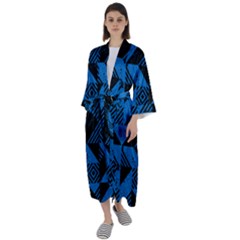 Vision Maxi Satin Kimono by Sobalvarro