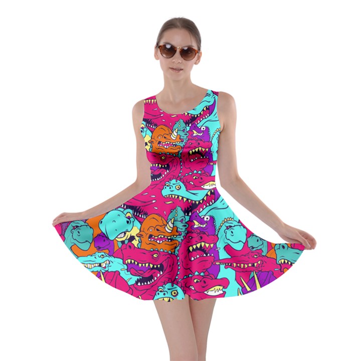 Dinos Skater Dress