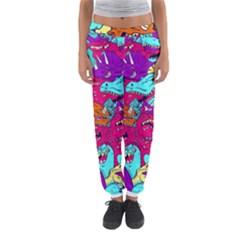 Dinos Women s Jogger Sweatpants by Sobalvarro