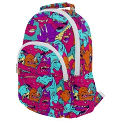 Dinos Rounded Multi Pocket Backpack