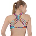 Dinos Criss Cross Racerback Sports Bra View2