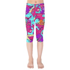 Dinos Kids  Capri Leggings  by Sobalvarro