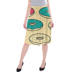 Donuts Midi Beach Skirt by Sobalvarro