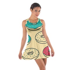 Donuts Cotton Racerback Dress by Sobalvarro