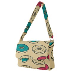 Donuts Full Print Messenger Bag (l) by Sobalvarro