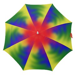 Rainbow Colors Lgbt Pride Abstract Art Straight Umbrellas by yoursparklingshop