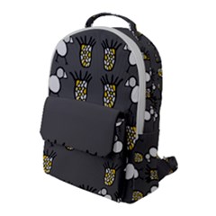 Cchpa Coloured Pineapple Flap Pocket Backpack (large)