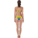 Original 8 Stripes LGBT Pride Rainbow Flag Perfectly Cut Out Bikini Set View2