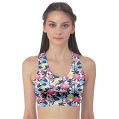 Beautiful floral pattern Sports Bra